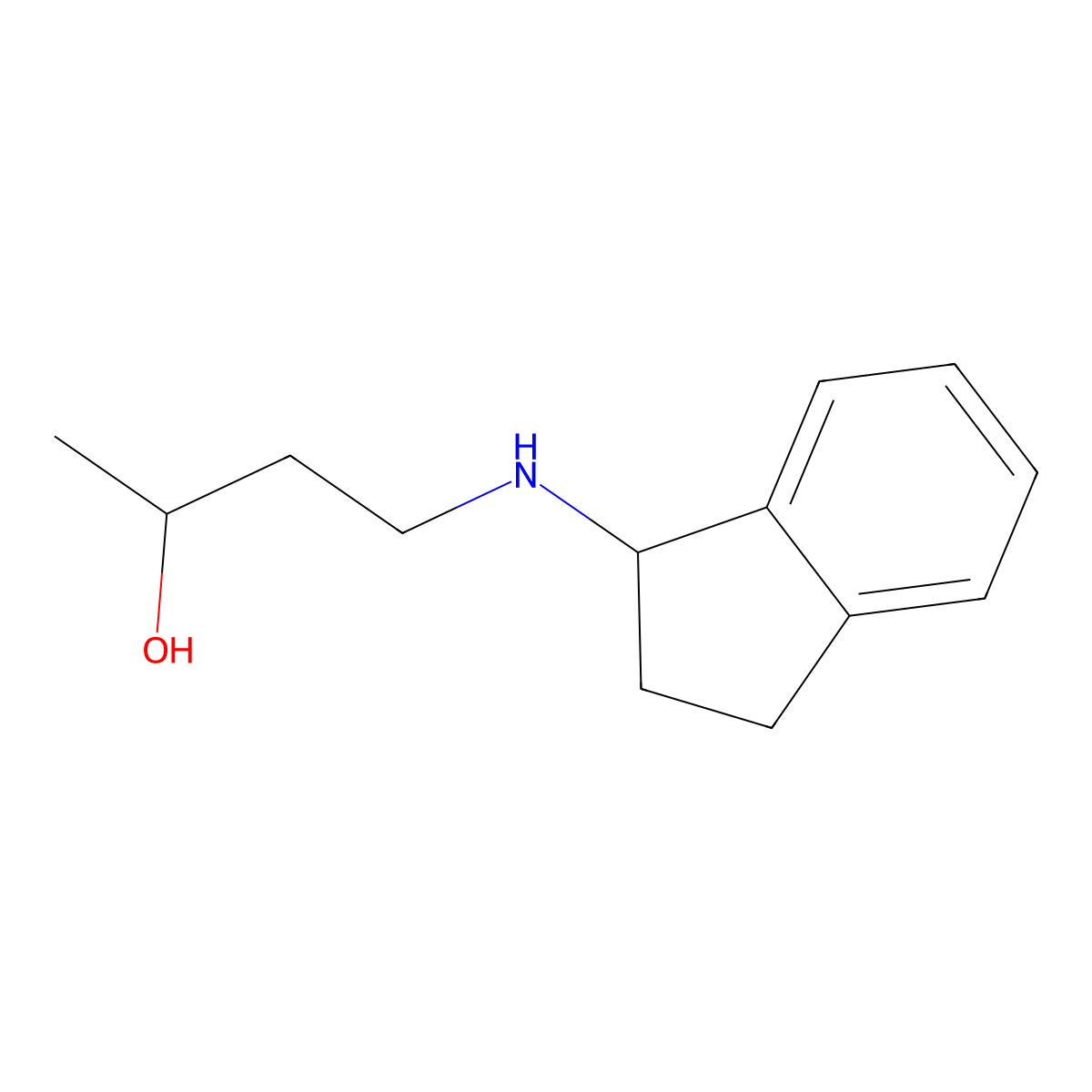 4-[(2,3-Dihydro-1H-inden-1-yl)amino]butan-2-ol molecular structure, CAS 1339911-79-3