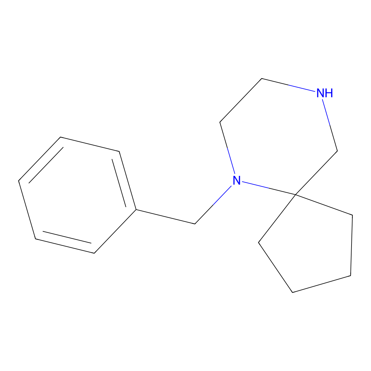 6-Benzyl-6,9-diazaspiro[4.5]decane molecular structure, CAS 1339931-48-4