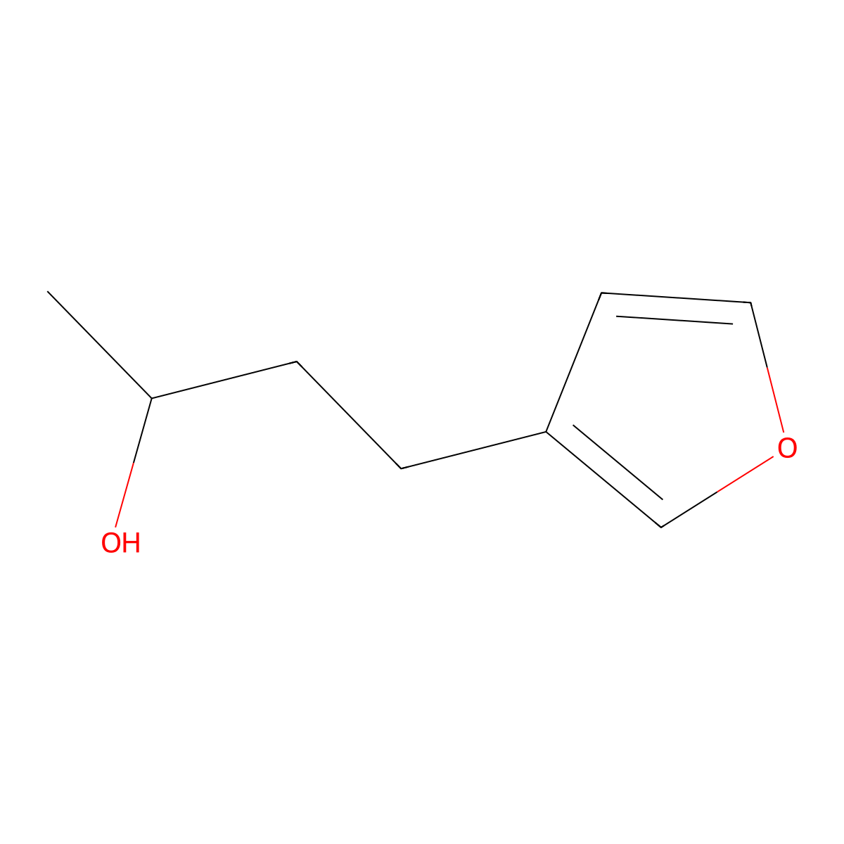 4-(Furan-3-yl)butan-2-ol molecular structure, CAS 1340093-44-8