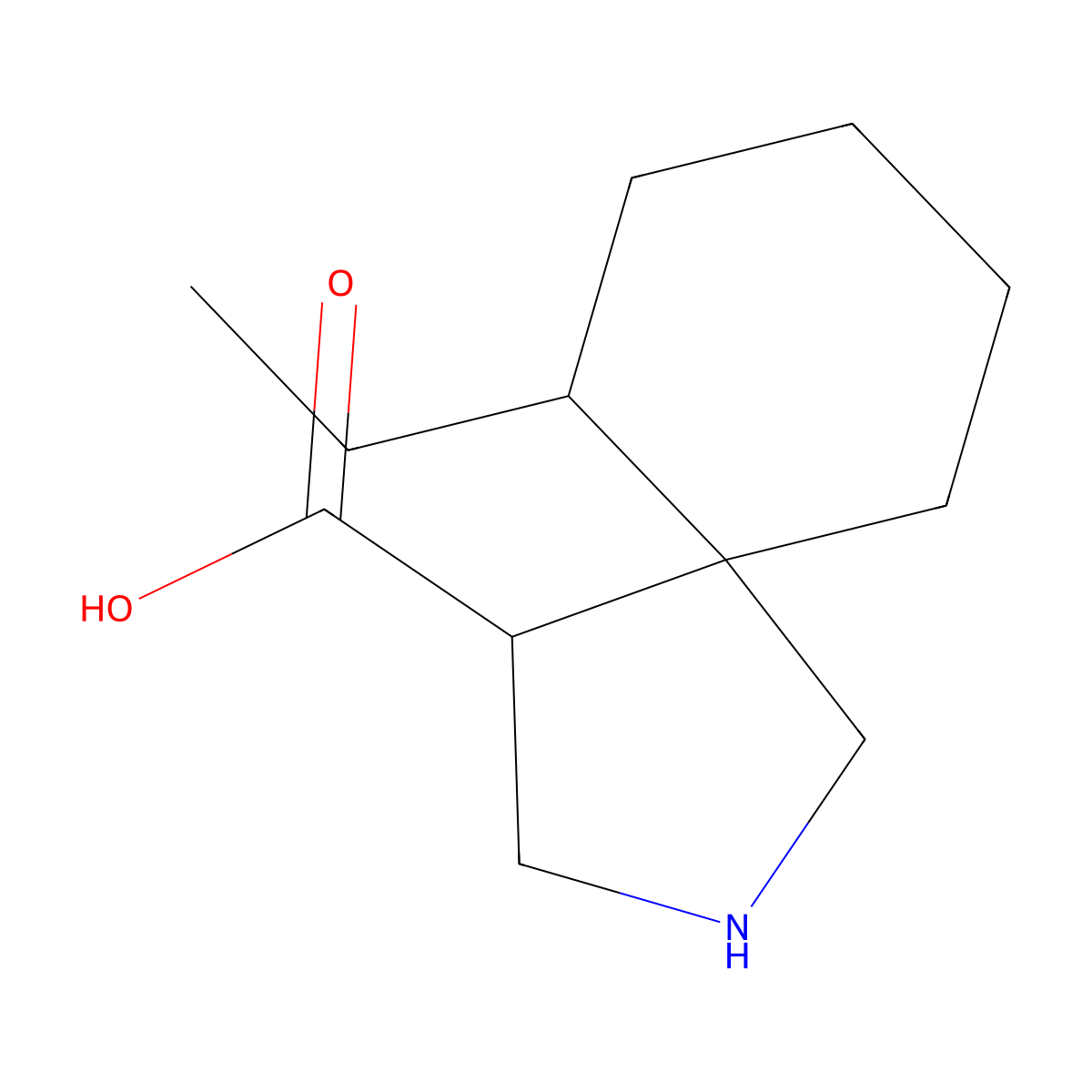 6-Ethyl-2-azaspiro[4.5]decane-4-carboxylic acid molecular structure, CAS 1340099-56-0