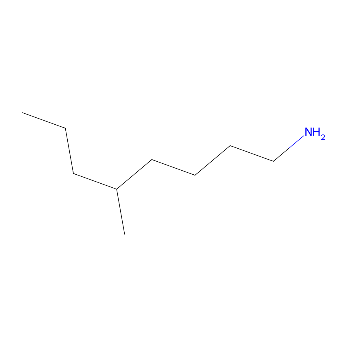 5-Methyloctan-1-amine molecular structure, CAS 1340106-87-7