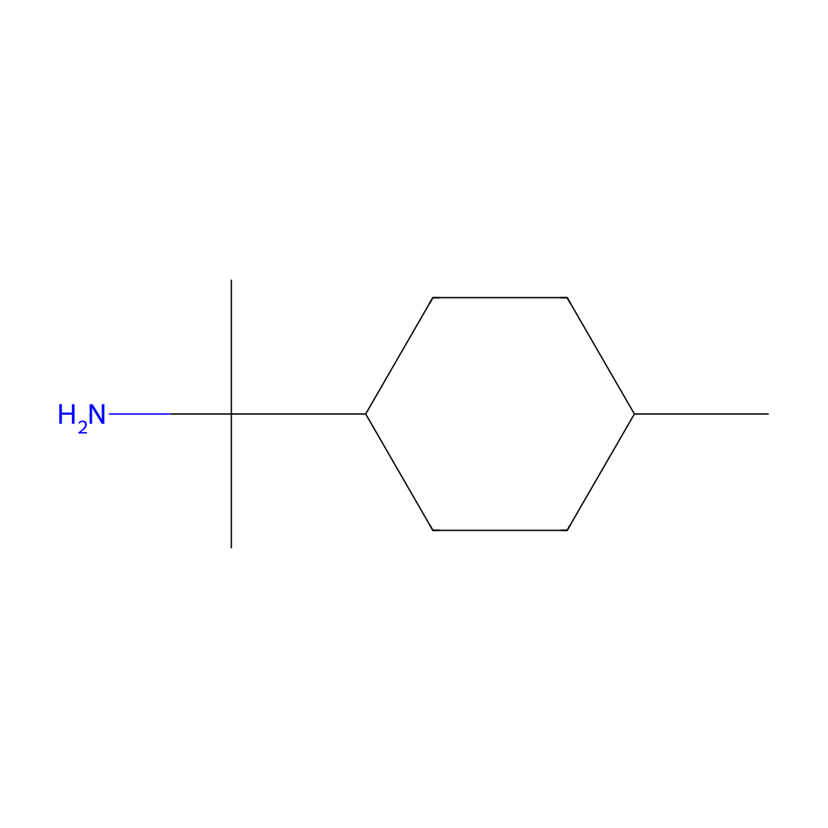 2-(4-Methylcyclohexyl)propan-2-amine molecular structure, CAS 1340197-65-0