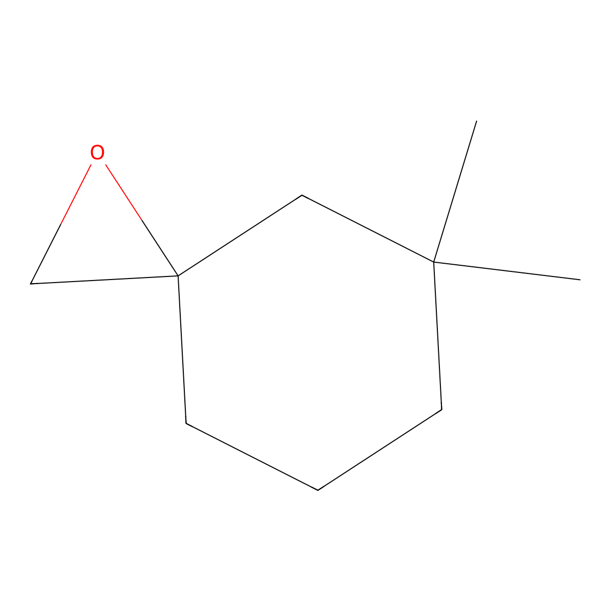 5,5-Dimethyl-1-oxaspiro(2.5)octane molecular structure, CAS 1340216-93-4
