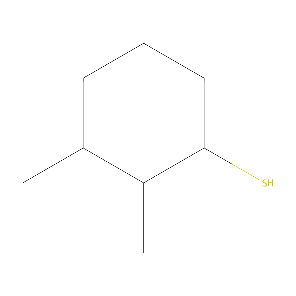 2,3-Dimethylcyclohexane-1-thiol molecular structure, CAS 1340312-82-4