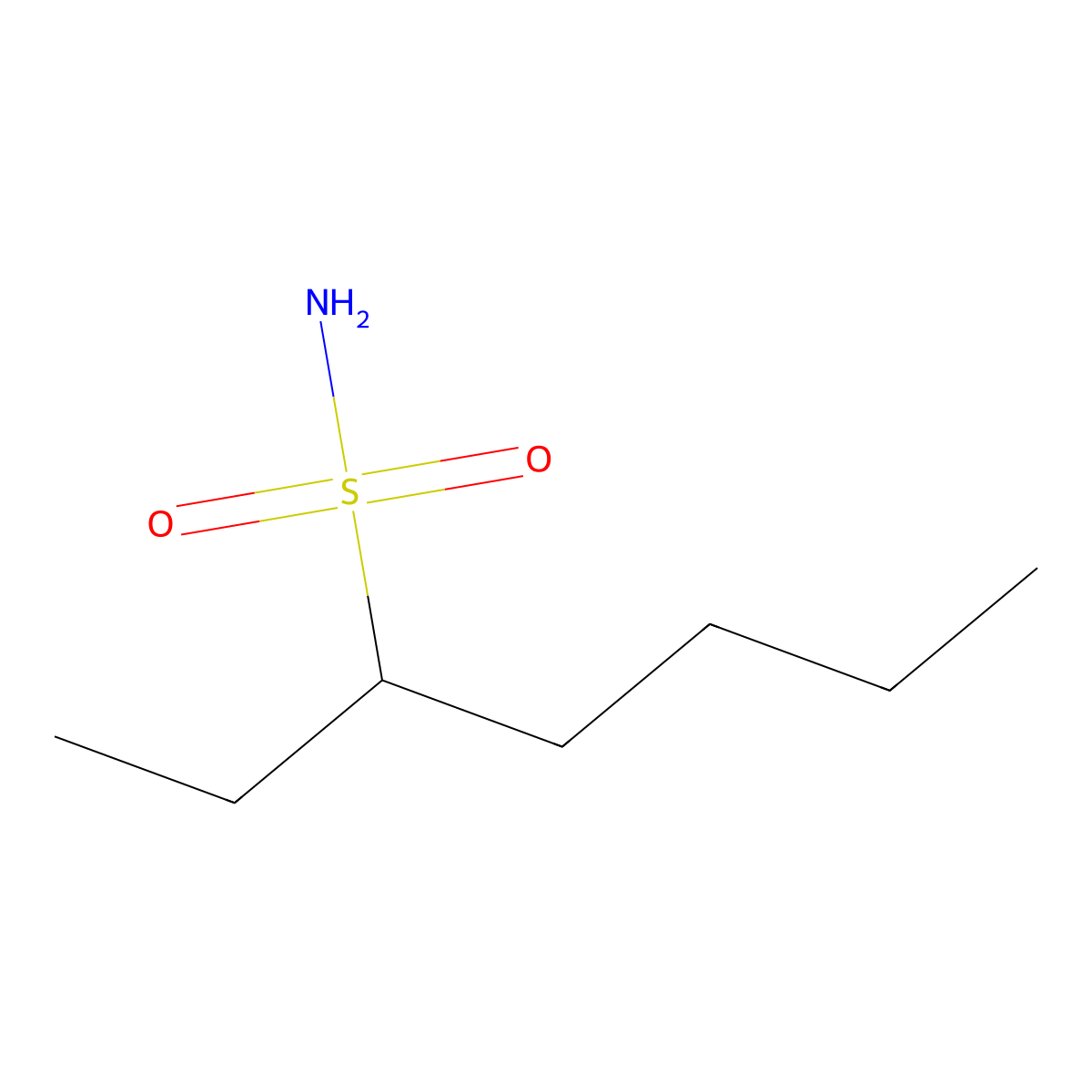 Heptane-3-sulfonamide molecular structure, CAS 1340378-68-8