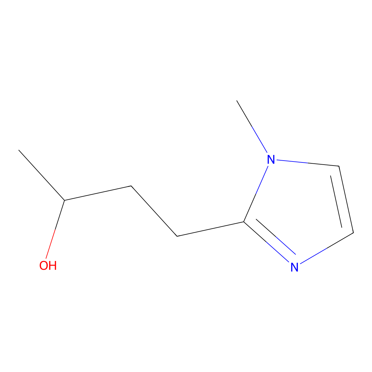 4-(1-Methyl-1h-imidazol-2-yl)butan-2-ol molecular structure, CAS 1340381-91-0
