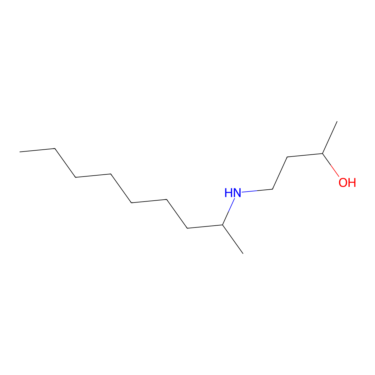 4-[(Nonan-2-yl)amino]butan-2-ol molecular structure, CAS 1340419-35-3