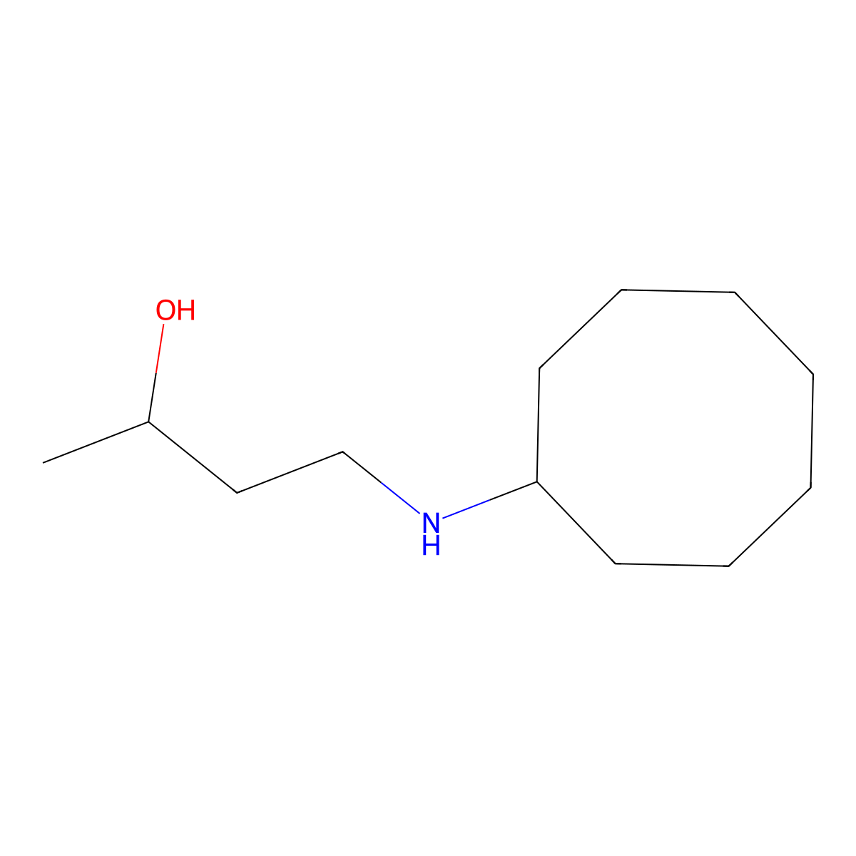 4-(Cyclooctylamino)butan-2-ol molecular structure, CAS 1340467-90-4
