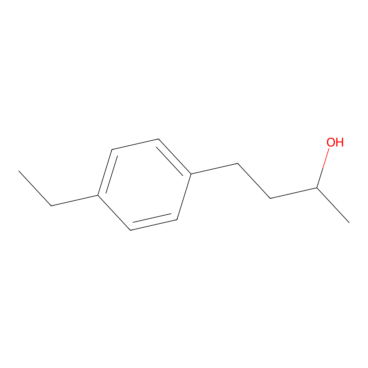 4-(4-Ethylphenyl)butan-2-ol molecular structure, CAS 1340500-03-9