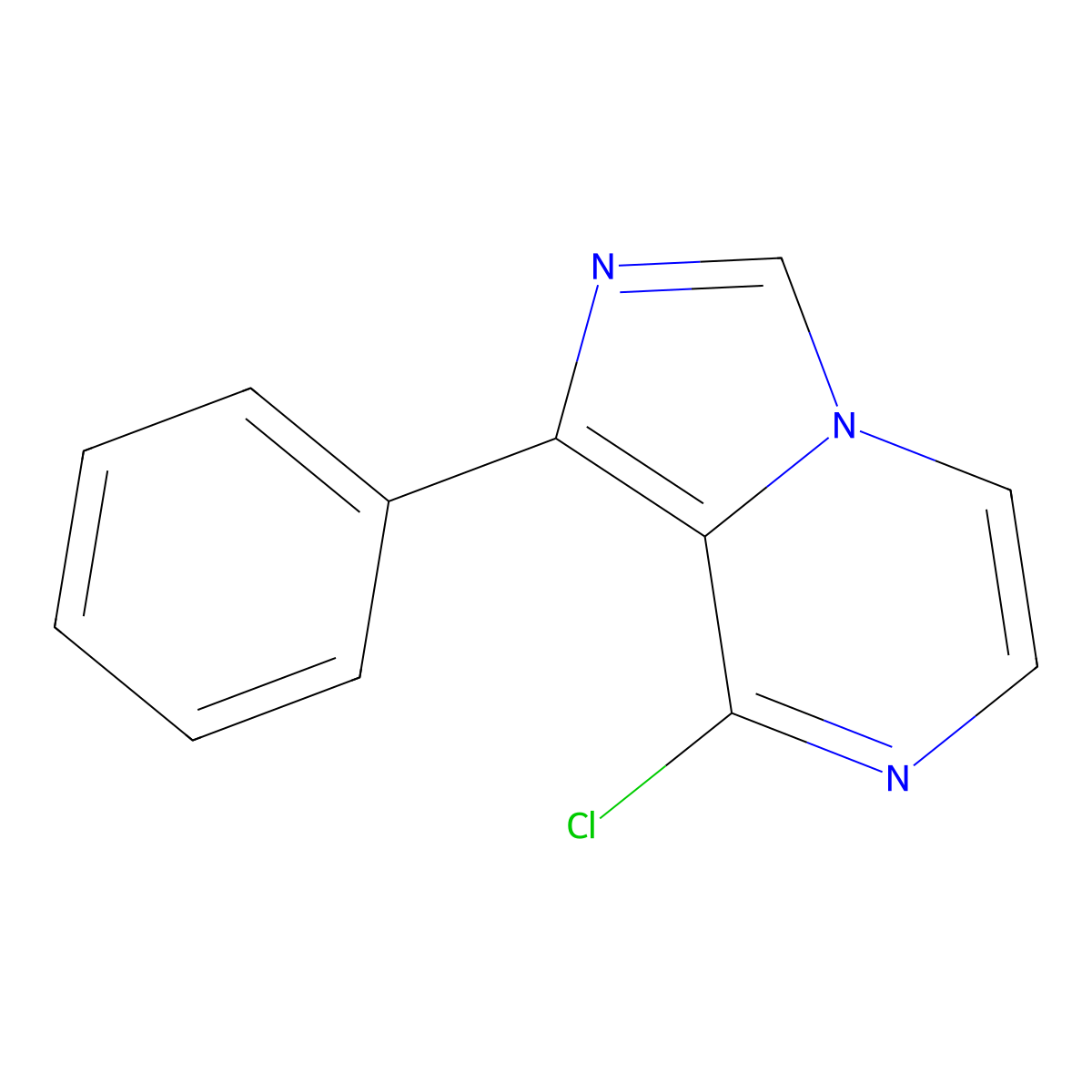 8-Chloro-1-phenylimidazo[1,5-A]pyrazine molecular structure, CAS 1340769-63-2