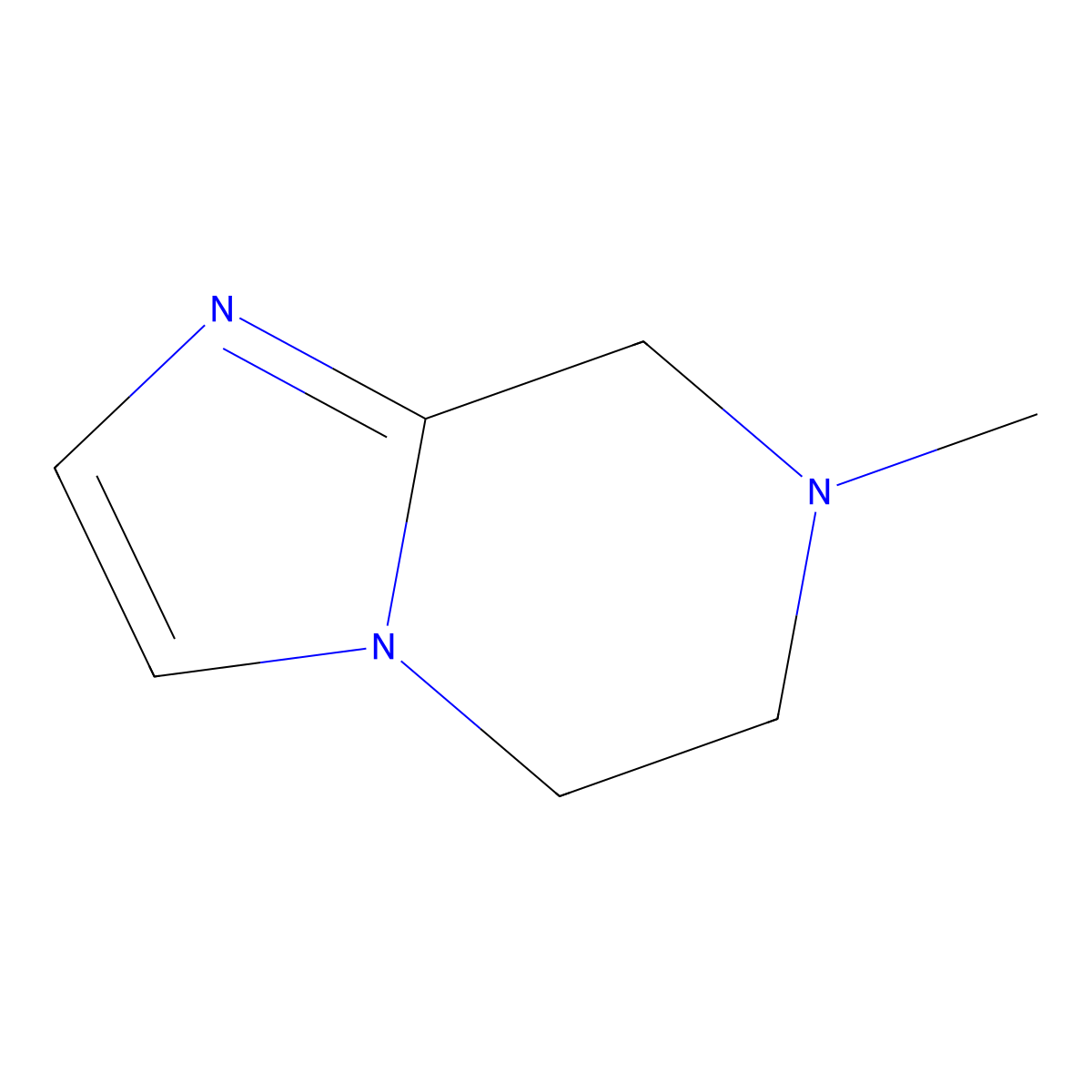 7-Methyl-5,6,7,8-tetrahydro-imidazo[1,2-a]pyrazine molecular structure, CAS 1341038-09-2