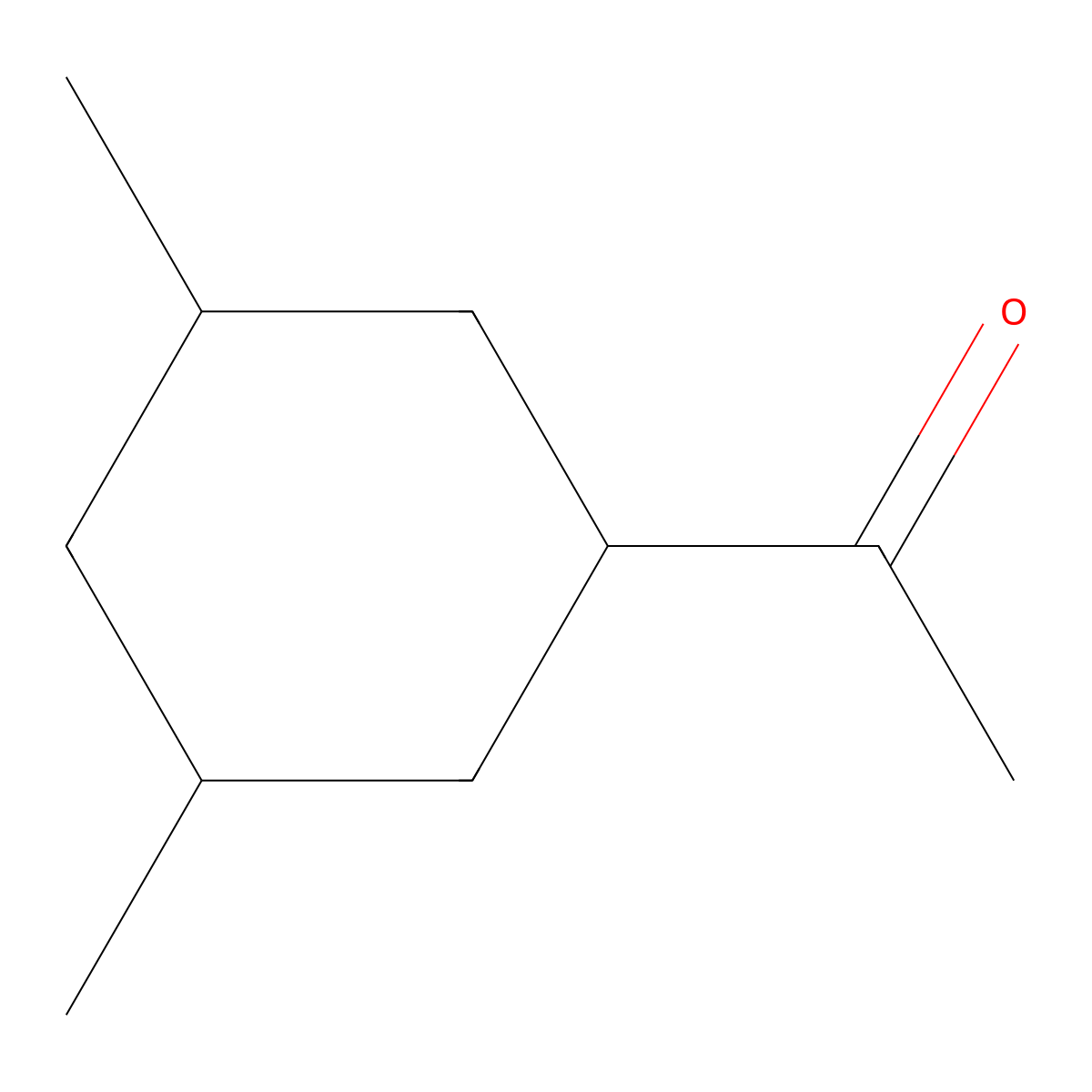 1-(3,5-Dimethylcyclohexyl)ethan-1-one molecular structure, CAS 1341316-69-5