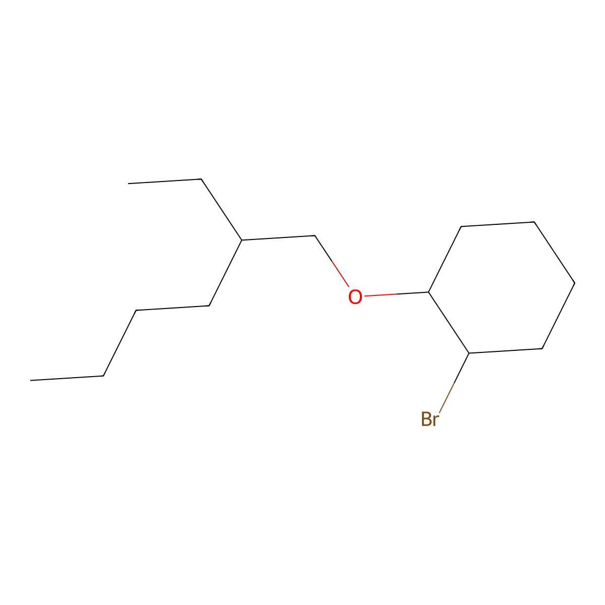 1-Bromo-2-((2-ethylhexyl)oxy)cyclohexane molecular structure, CAS 1341458-08-9