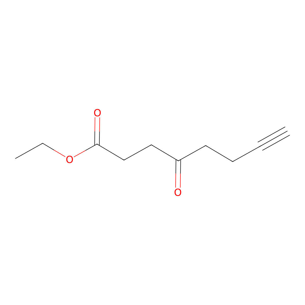 Ethyl 4-Oxo-7-octynoate molecular structure, CAS 1341526-20-2