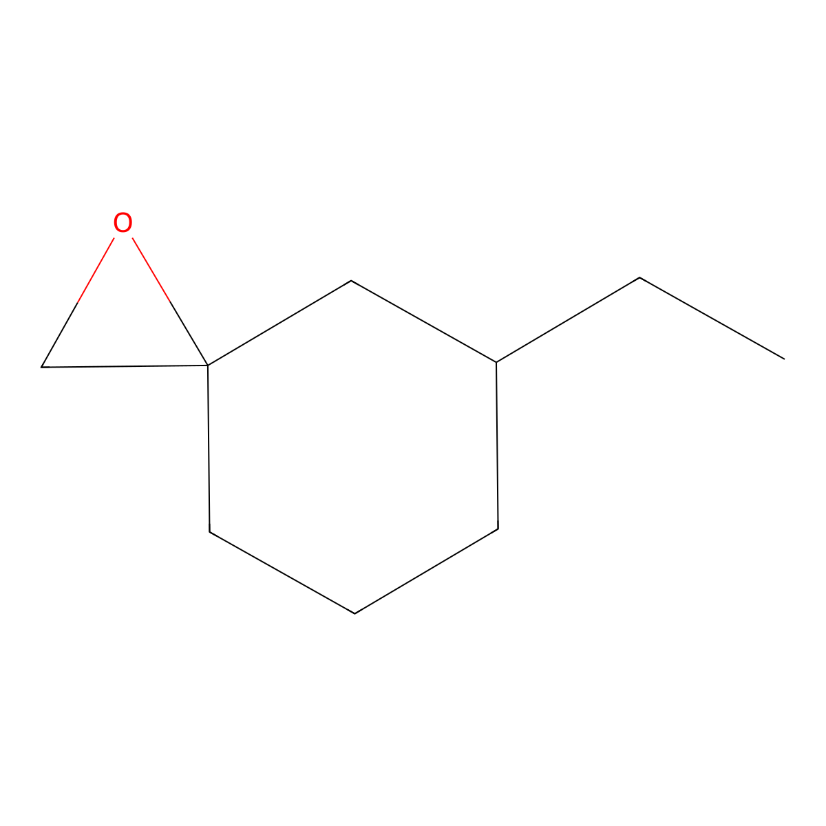 5-Ethyl-1-oxaspiro[2.5]octane molecular structure, CAS 1341821-65-5