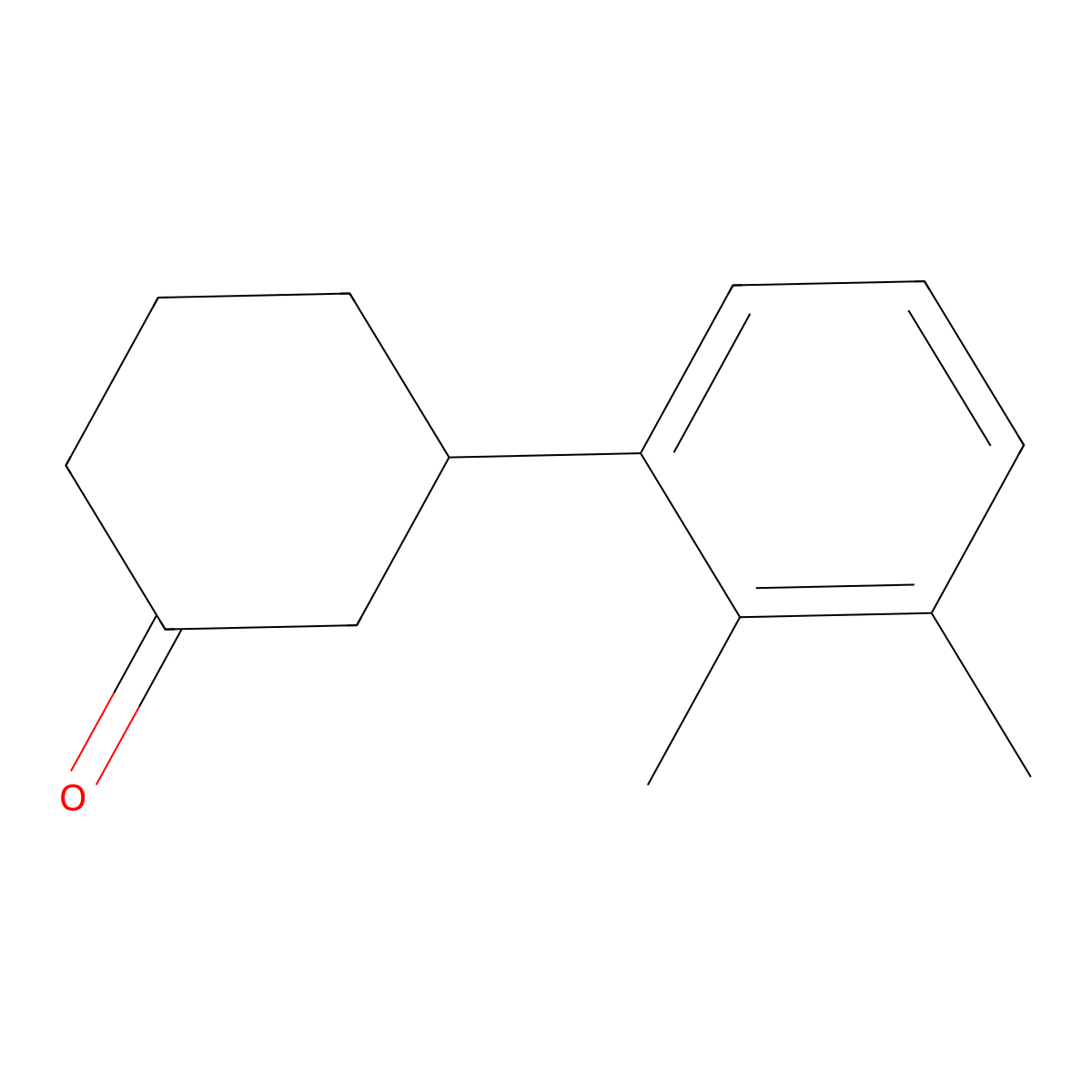 3-(2,3-Dimethylphenyl)cyclohexan-1-one molecular structure, CAS 1341861-50-4