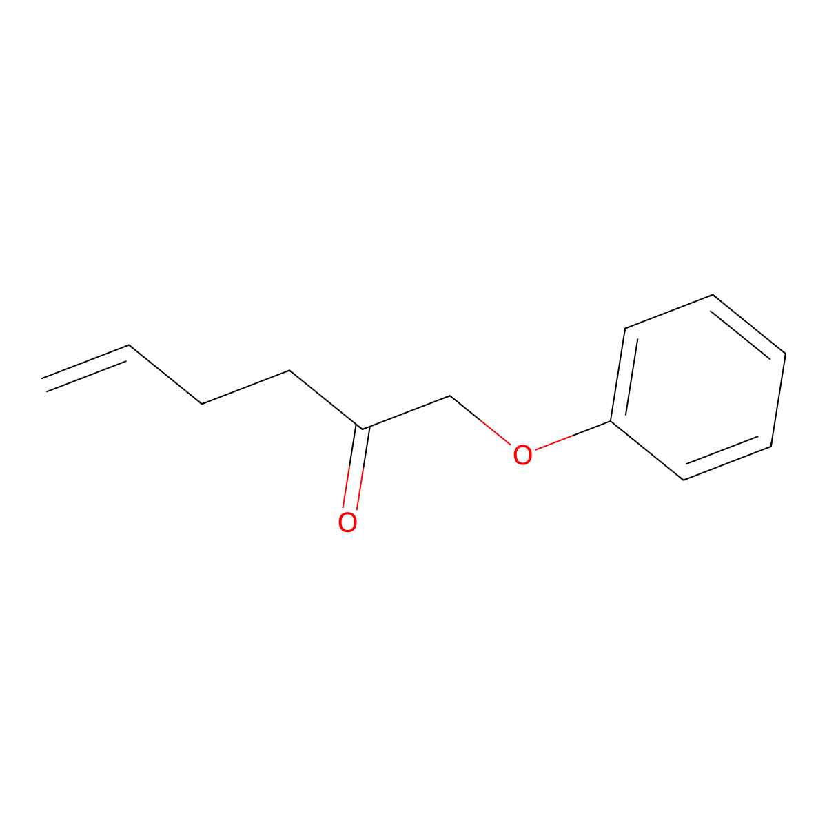 1-Phenoxyhex-5-en-2-one molecular structure, CAS 1341985-59-8