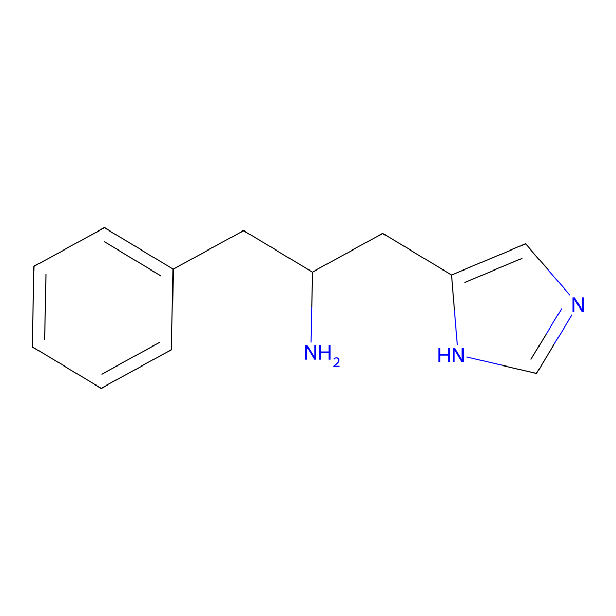 1-(1H-imidazol-5-yl)-3-phenylpropan-2-amine molecular structure, CAS 1342240-55-4
