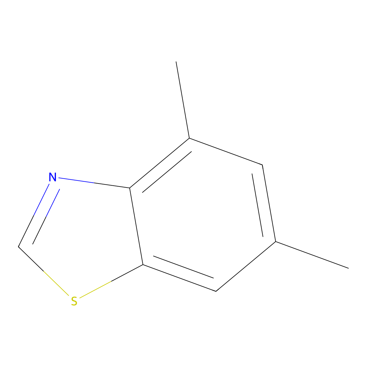 4,6-Dimethylbenzo[d]thiazole molecular structure, CAS 1342310-71-7