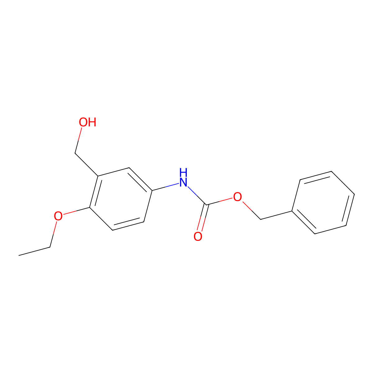 benzyl N-[4-ethoxy-3-(hydroxymethyl)phenyl]carbamate molecular structure, CAS 1342415-28-4