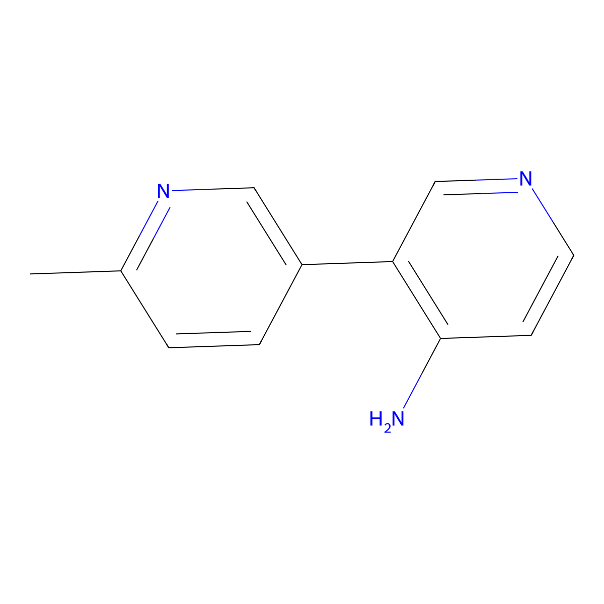 6'-Methyl-[3,3'-bipyridin]-4-amine molecular structure, CAS 1342485-36-2