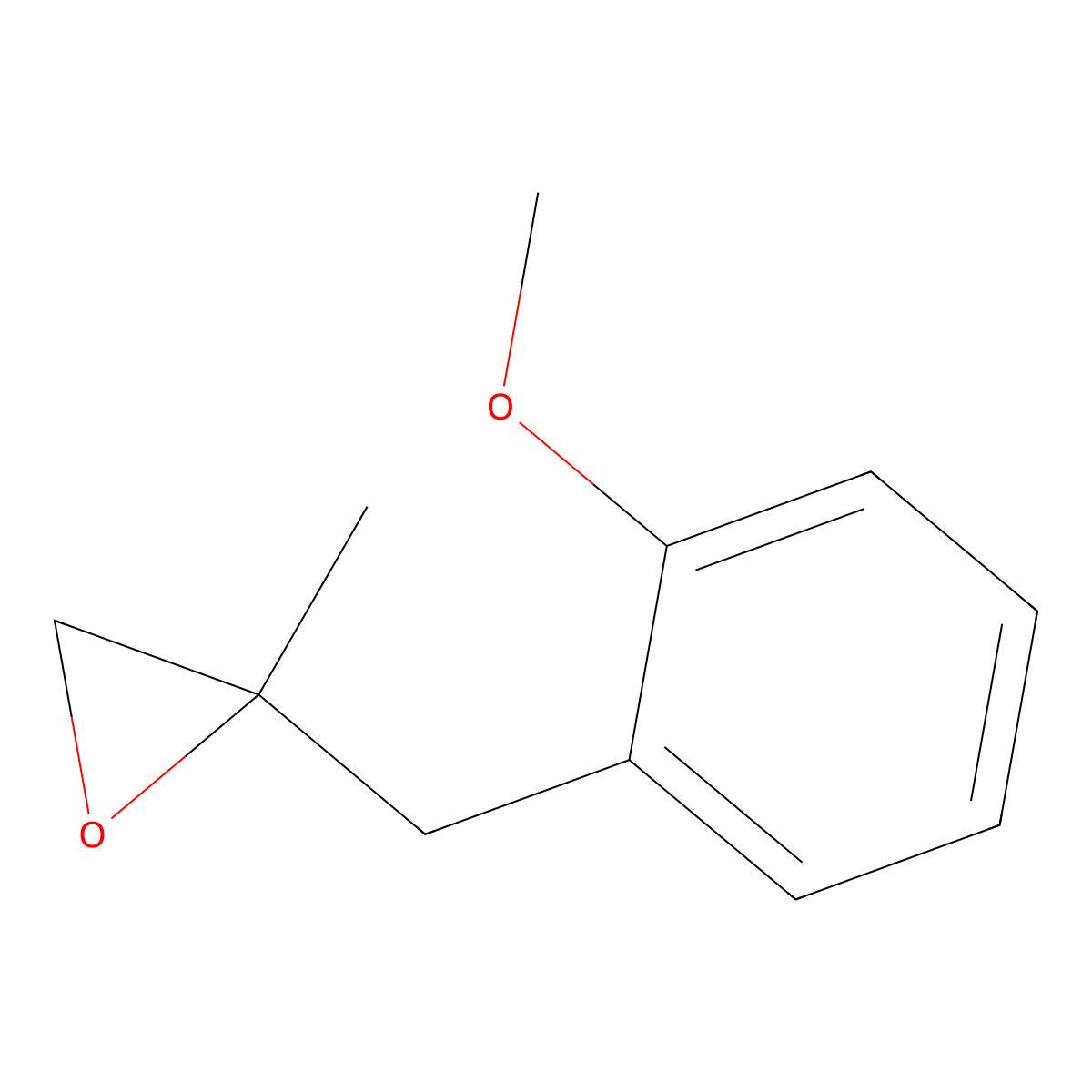 2-(2-Methoxybenzyl)-2-methyloxirane molecular structure, CAS 1342511-93-6
