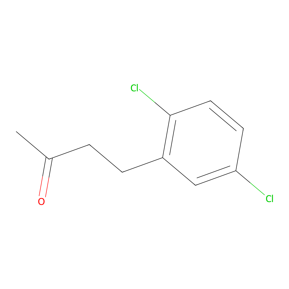 4-(2,5-Dichlorophenyl)butan-2-one molecular structure, CAS 1342723-65-2