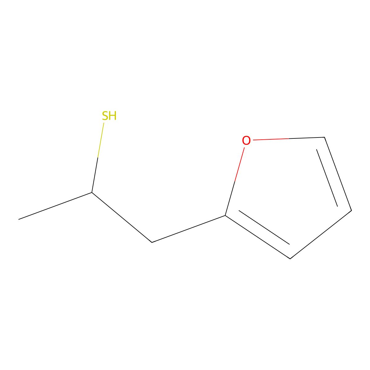 1-(Furan-2-yl)propane-2-thiol molecular structure, CAS 1342742-22-6