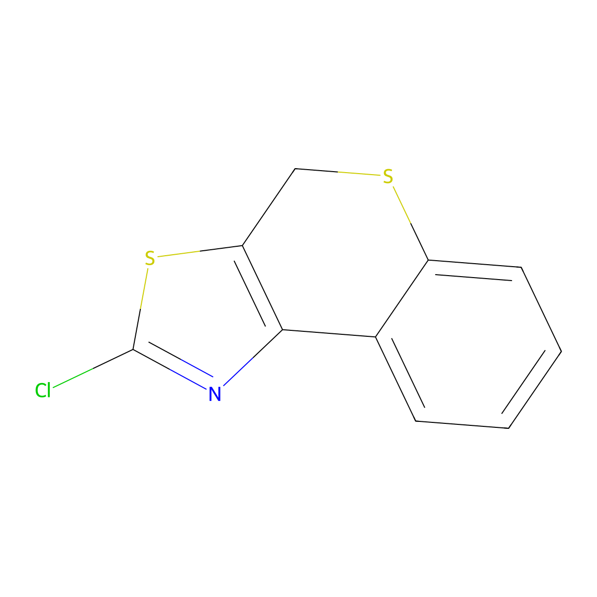 2-chloro-4H-thiochromeno[4,3-d][1,3]thiazole molecular structure, CAS 1342761-17-4