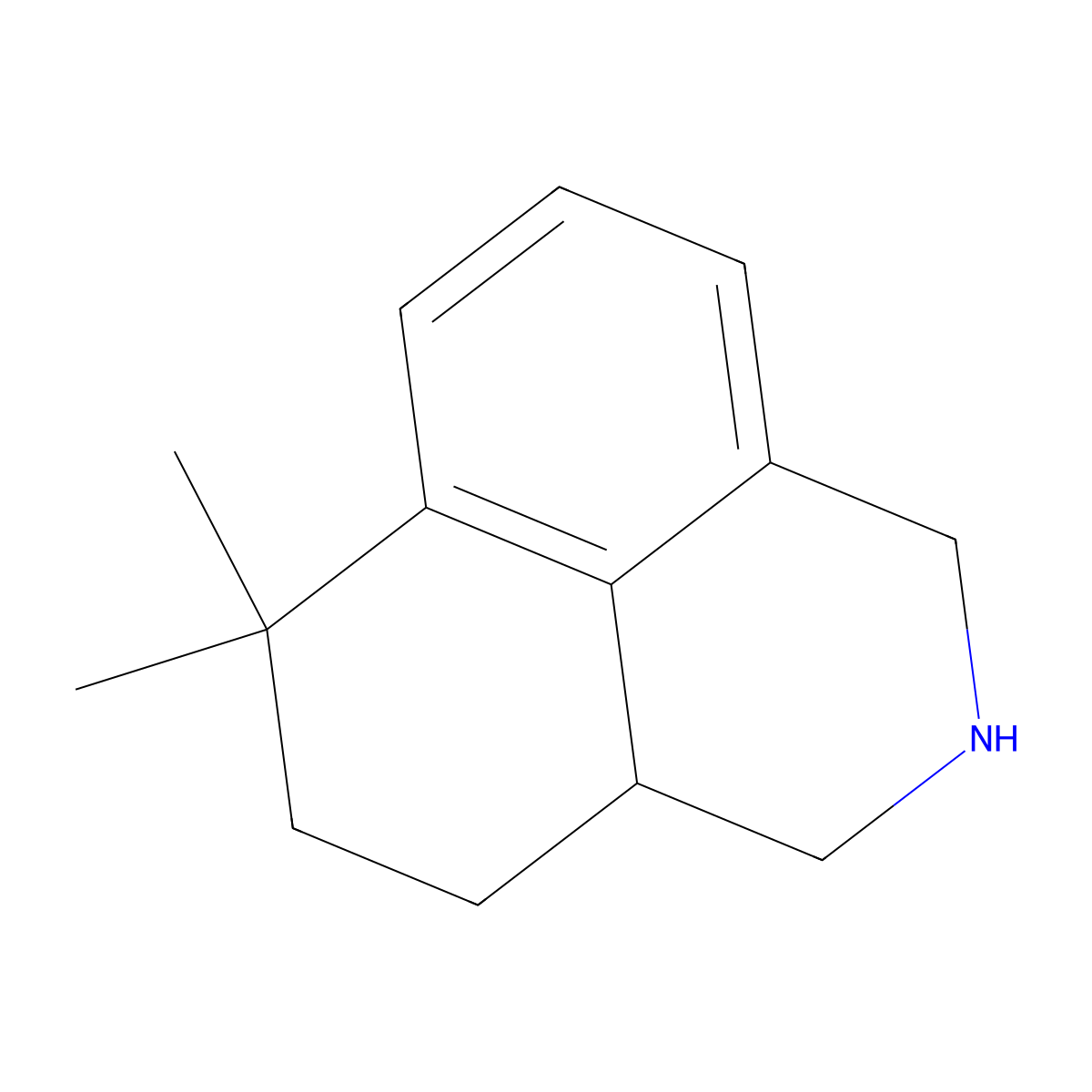 8,8-Dimethyl-3-azatricyclo[7.3.1.0,5,13]trideca-1(13),9,11-triene molecular structure, CAS 1342905-66-1