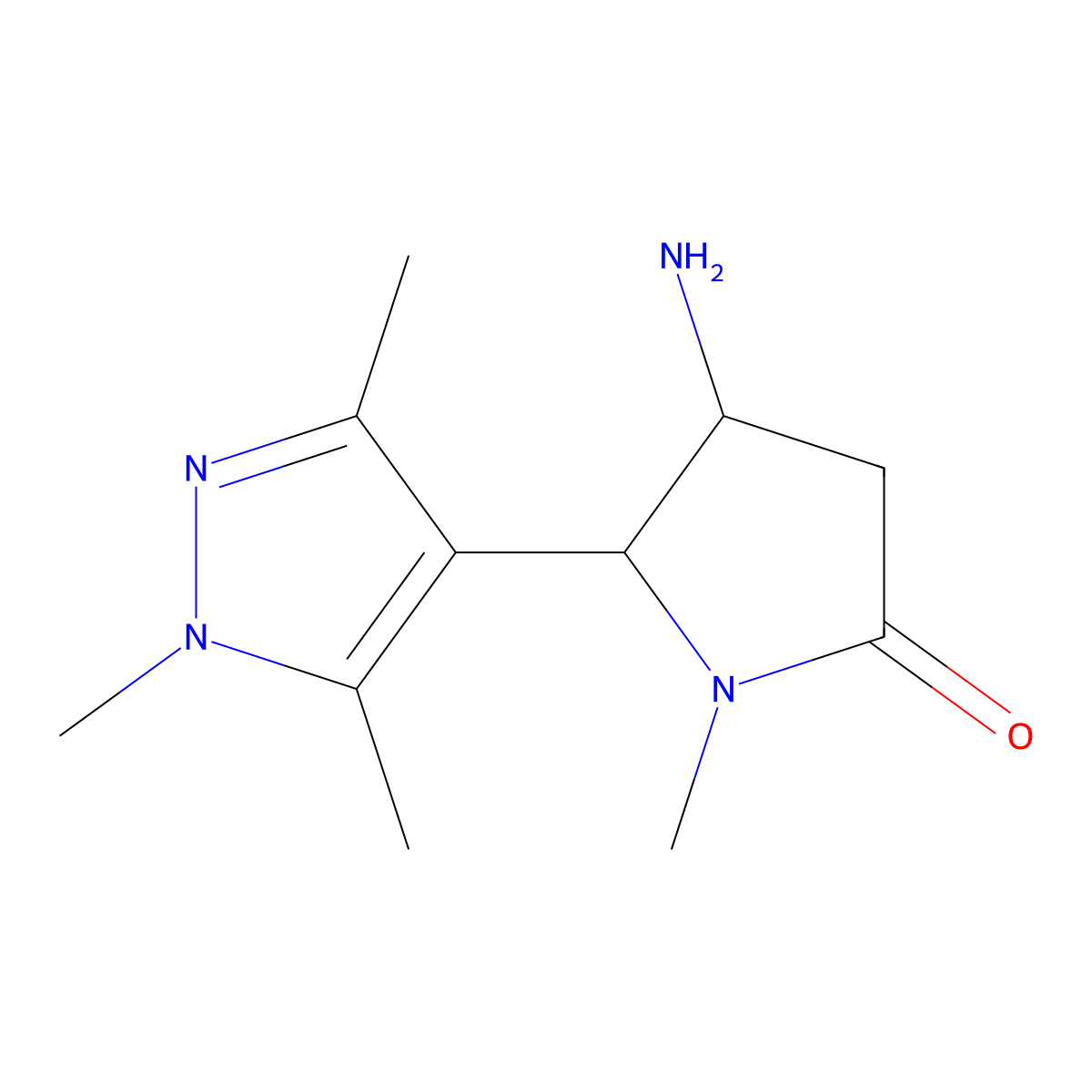 4-amino-1-methyl-5-(trimethyl-1H-pyrazol-4-yl)pyrrolidin-2-one molecular structure, CAS 1342969-82-7