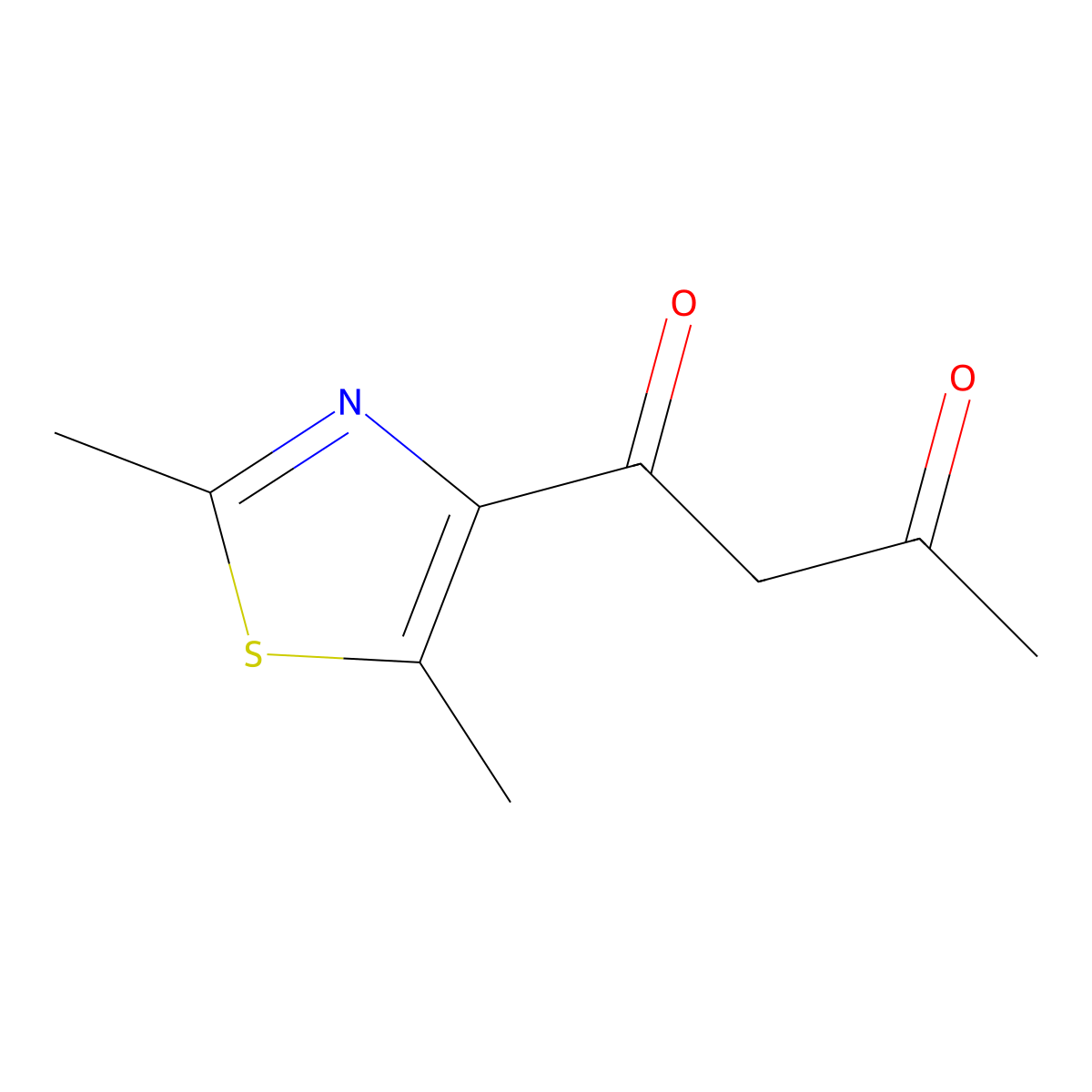 1-(Dimethyl-1,3-thiazol-4-yl)butane-1,3-dione molecular structure, CAS 1343003-39-3