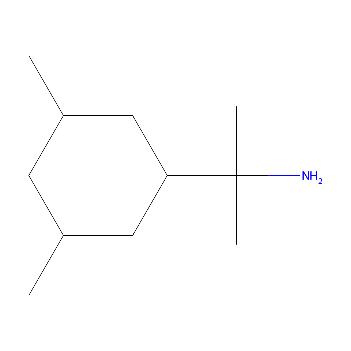 2-(3,5-Dimethylcyclohexyl)propan-2-amine molecular structure, CAS 1343050-10-1