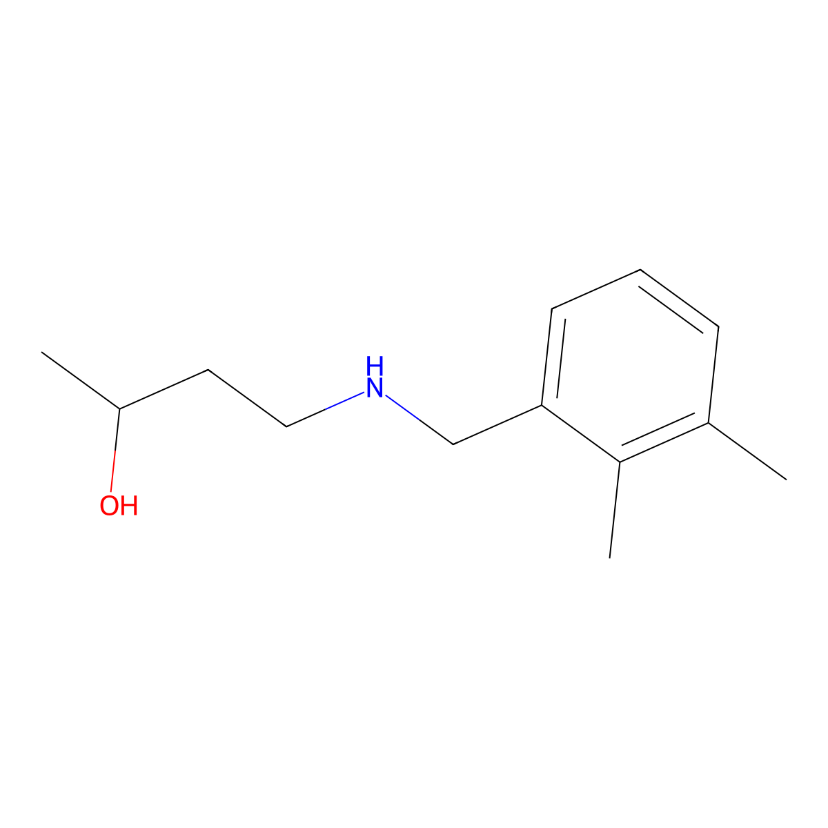 4-{[(2,3-Dimethylphenyl)methyl]amino}butan-2-ol molecular structure, CAS 1343059-47-1