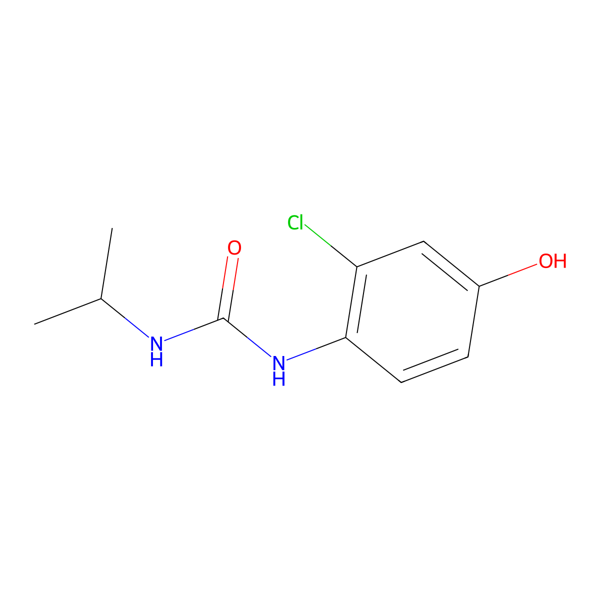 1-(2-Chloro-4-hydroxyphenyl)-3-isopropylurea molecular structure, CAS 1343138-79-3