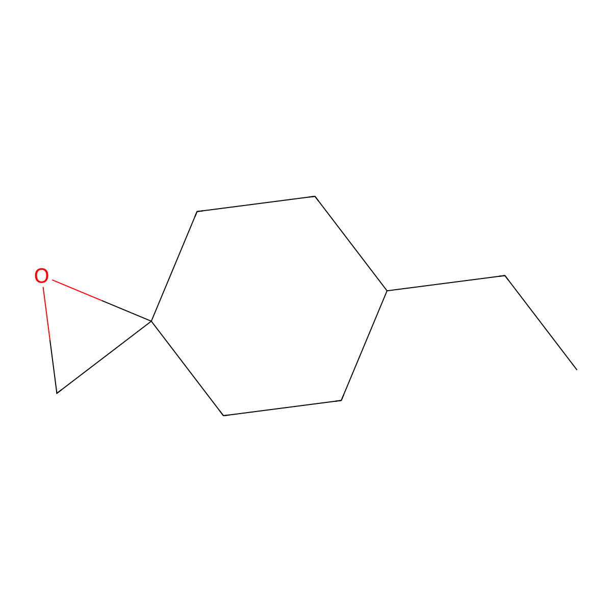 6-Ethyl-1-oxaspiro[2.5]octane molecular structure, CAS 1343184-75-7