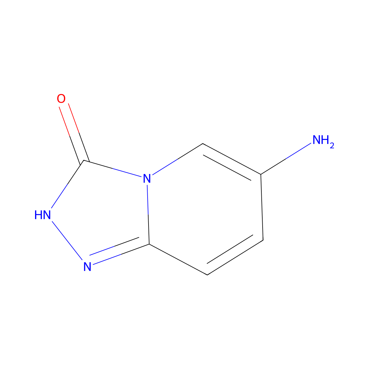 6-Amino-[1,2,4]triazolo[4,3-a]pyridin-3-ol molecular structure, CAS 1343323-60-3