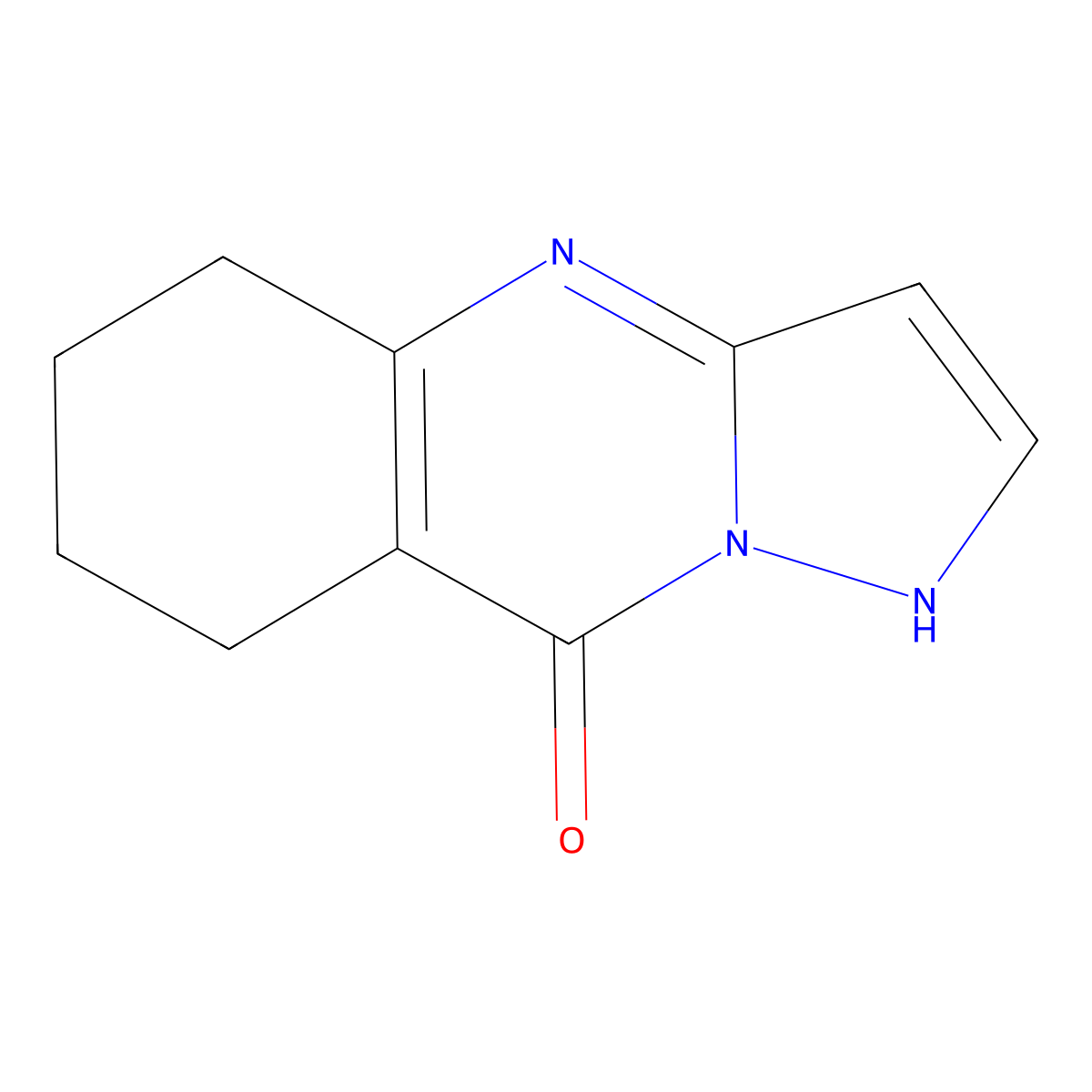5,6,7,8-Tetrahydropyrazolo[5,1-b]quinazolin-9(4H)-one molecular structure, CAS 1343342-15-3