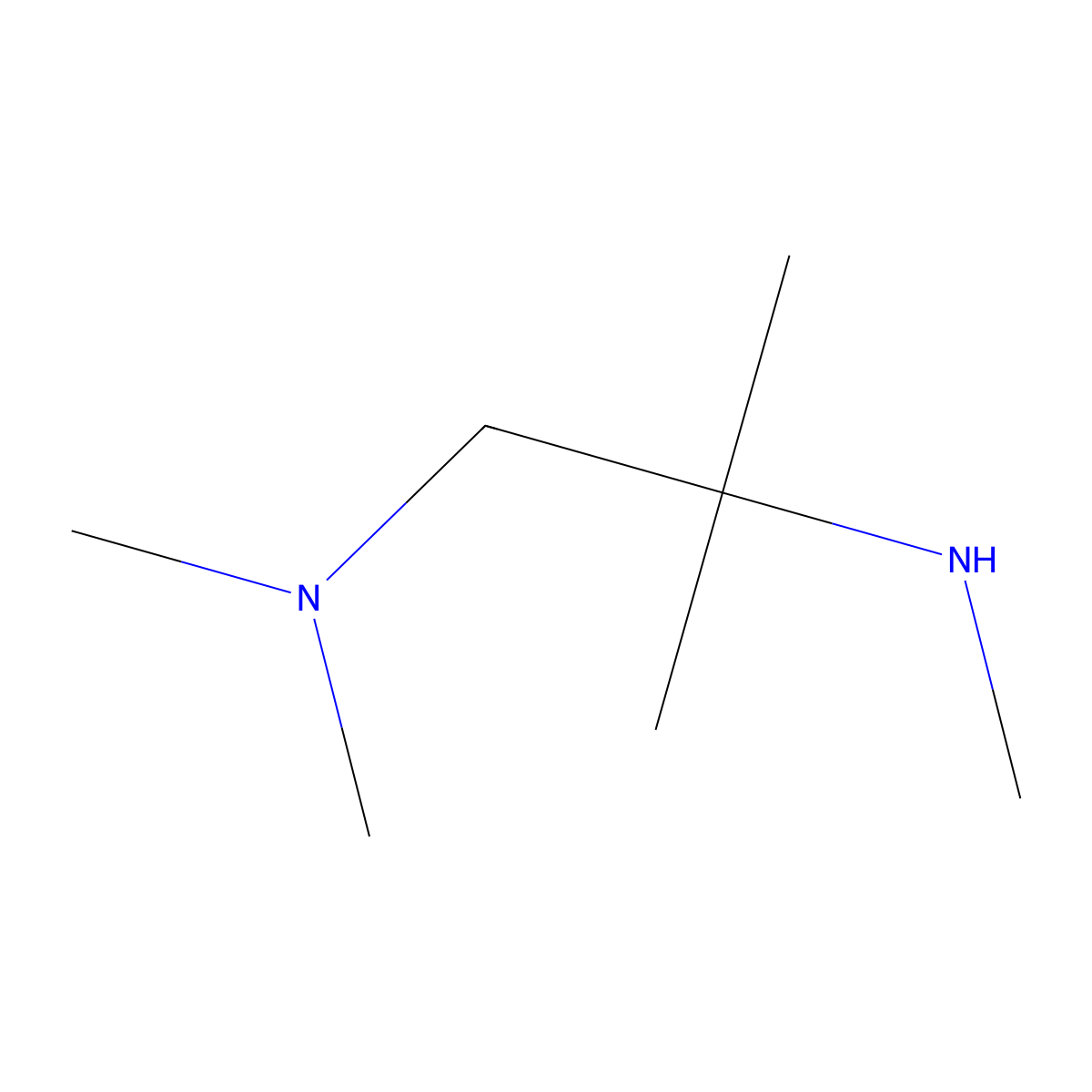 N~1~,N~1~,N~2~,2-tetramethylpropane-1,2-diamine molecular structure, CAS 1343371-42-5