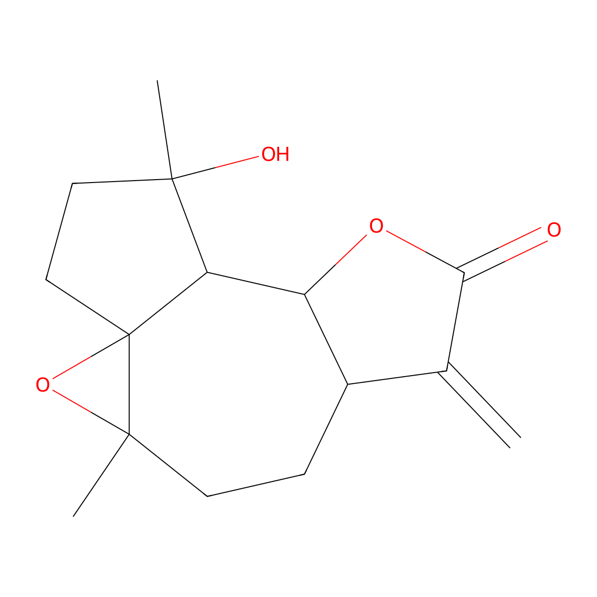 Epoxymicheliolide molecular structure, CAS 1343403-10-0
