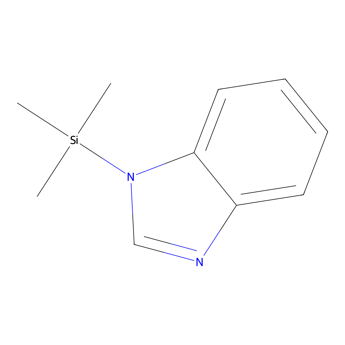 1-(Trimethylsilyl)-1H-benzo[d]imidazole molecular structure, CAS 13435-08-0