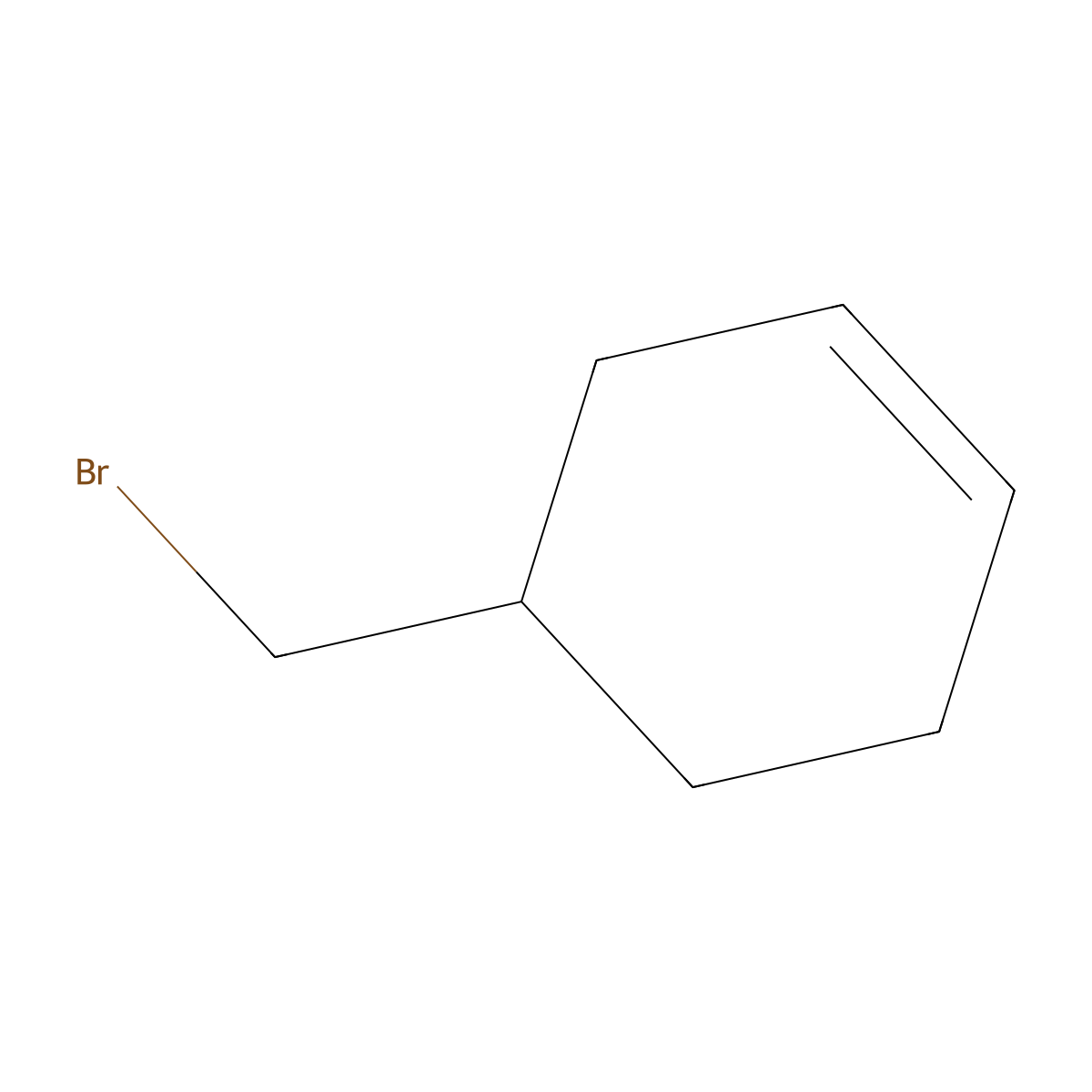 (S)-1-(bromomethyl)-3-cyclohexene molecular structure, CAS 134362-45-1