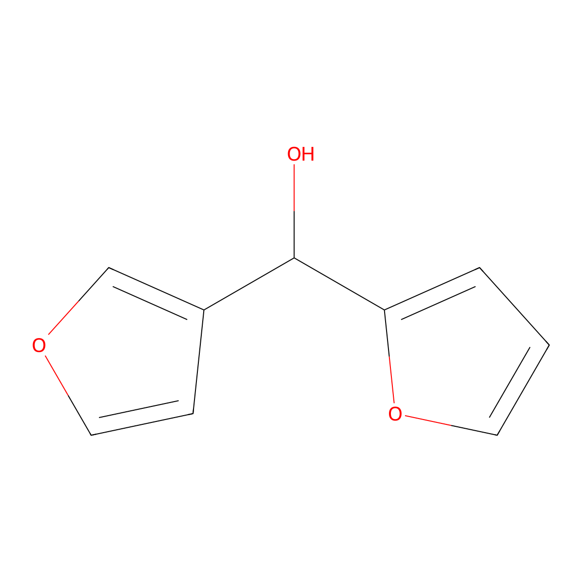 2,3'-Difurylmethanol molecular structure, CAS 1343770-55-7