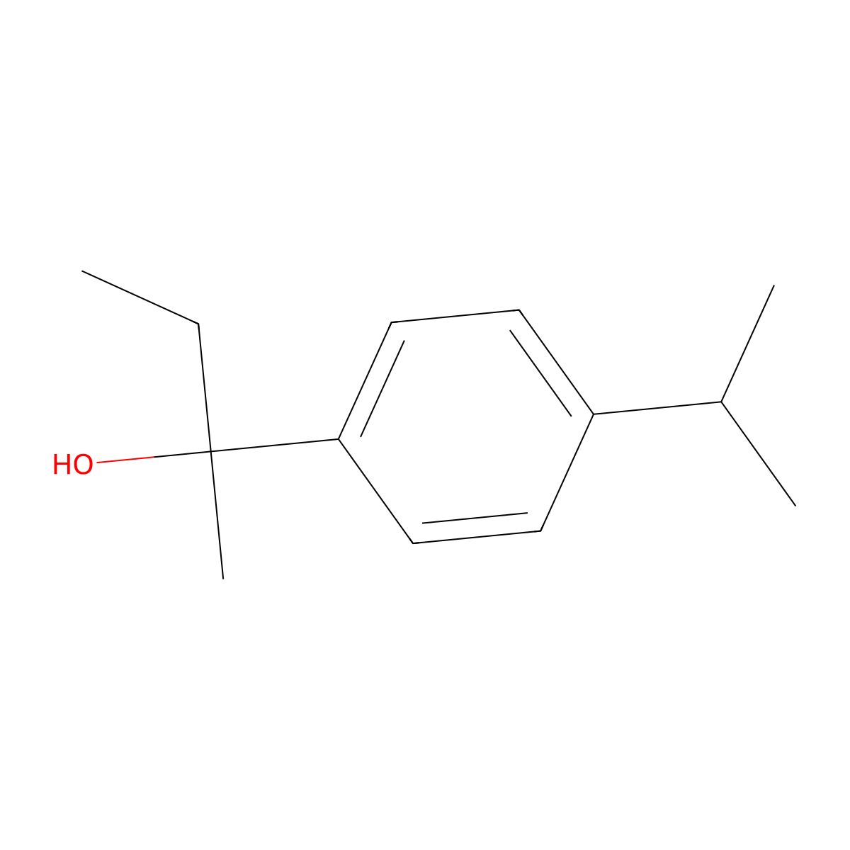 2-(4-iso-Propylphenyl)-2-butanol molecular structure, CAS 1343800-50-9