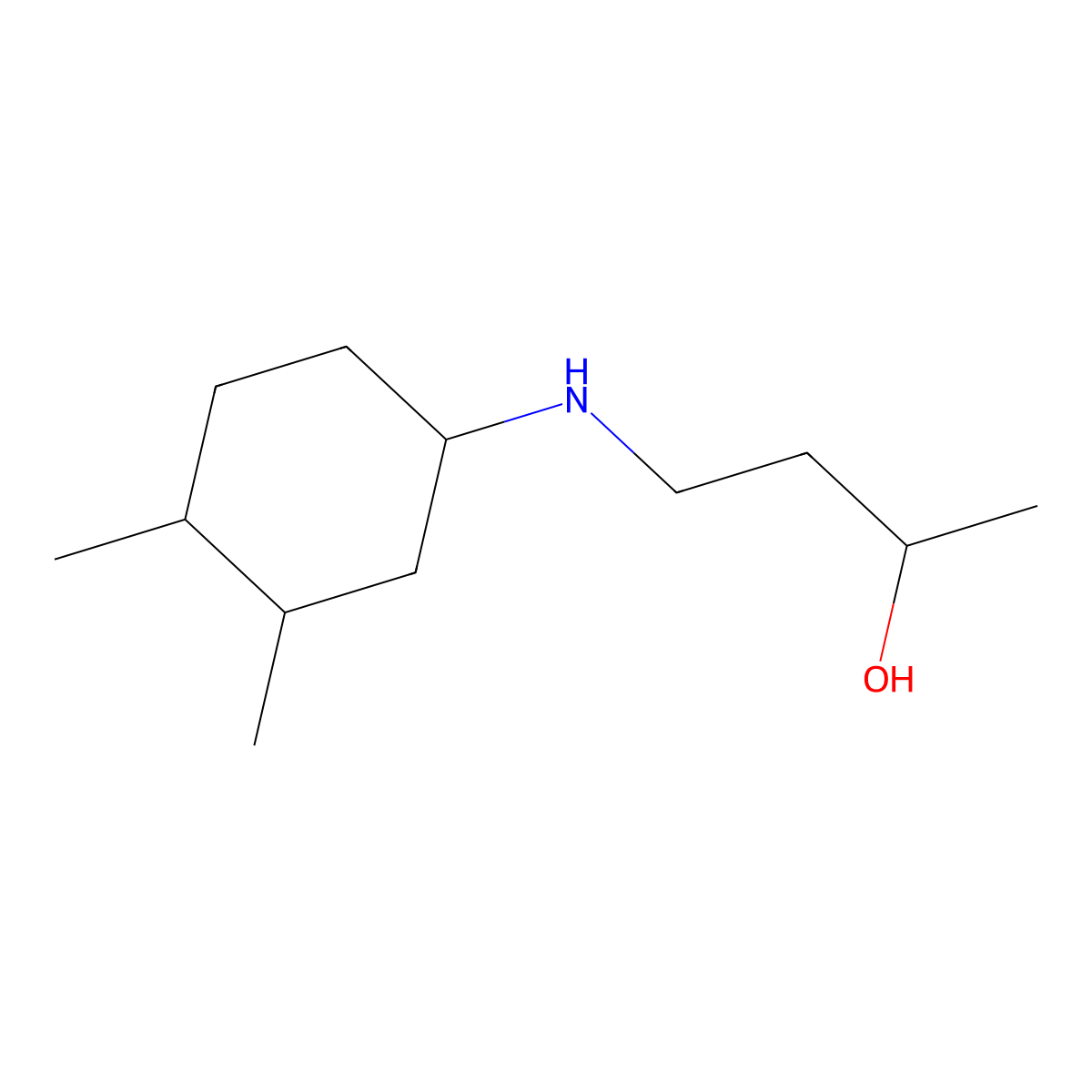 4-[(3,4-Dimethylcyclohexyl)amino]butan-2-ol molecular structure, CAS 1343891-86-0
