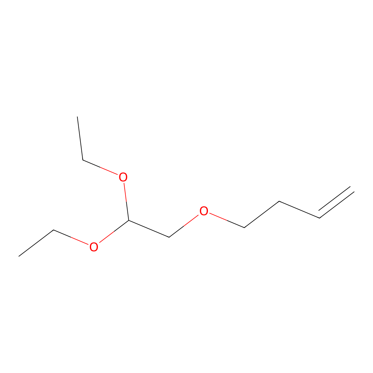 4-(2,2-Diethoxyethoxy)but-1-ene molecular structure, CAS 1343915-25-2