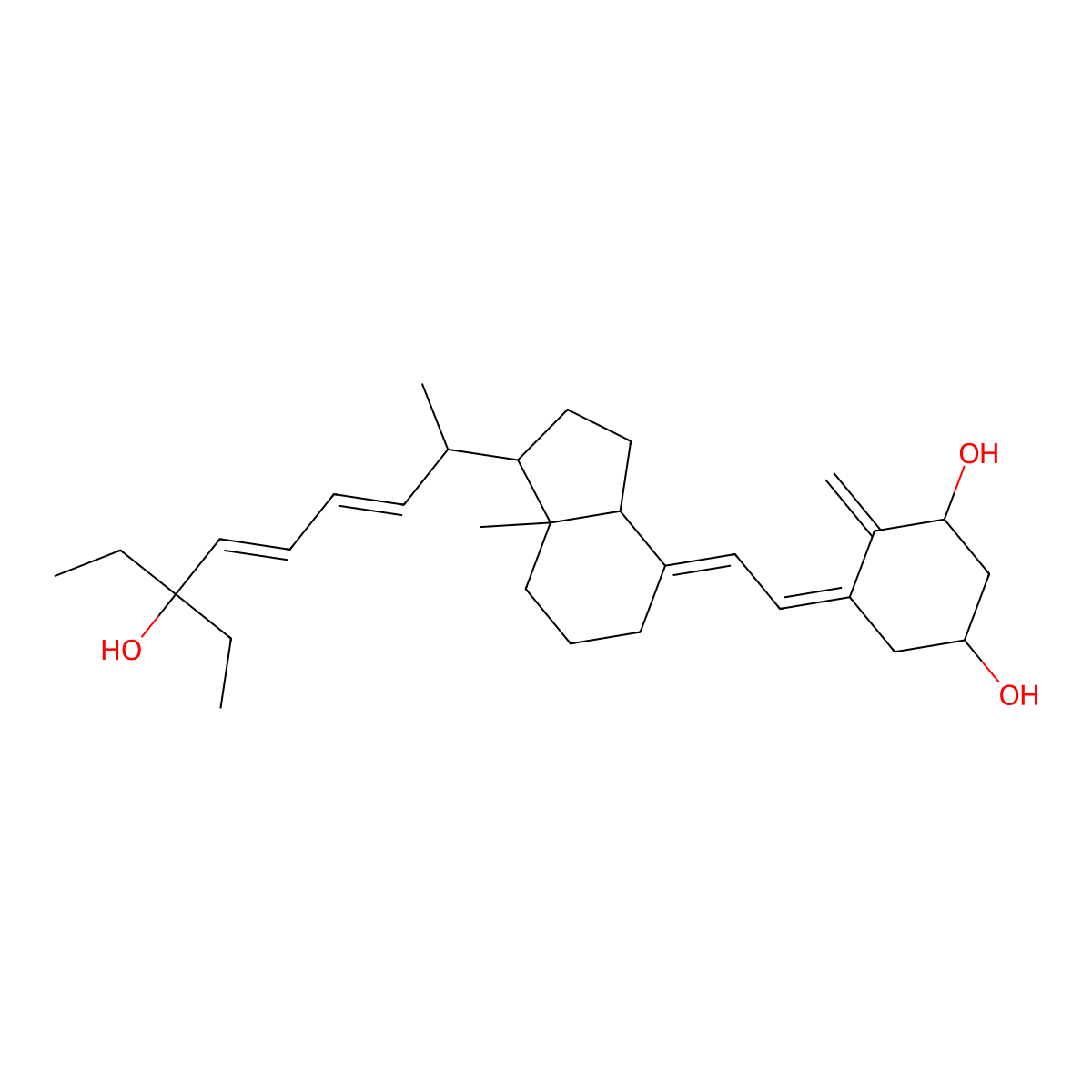 Seocalcitol molecular structure, CAS 134404-52-7