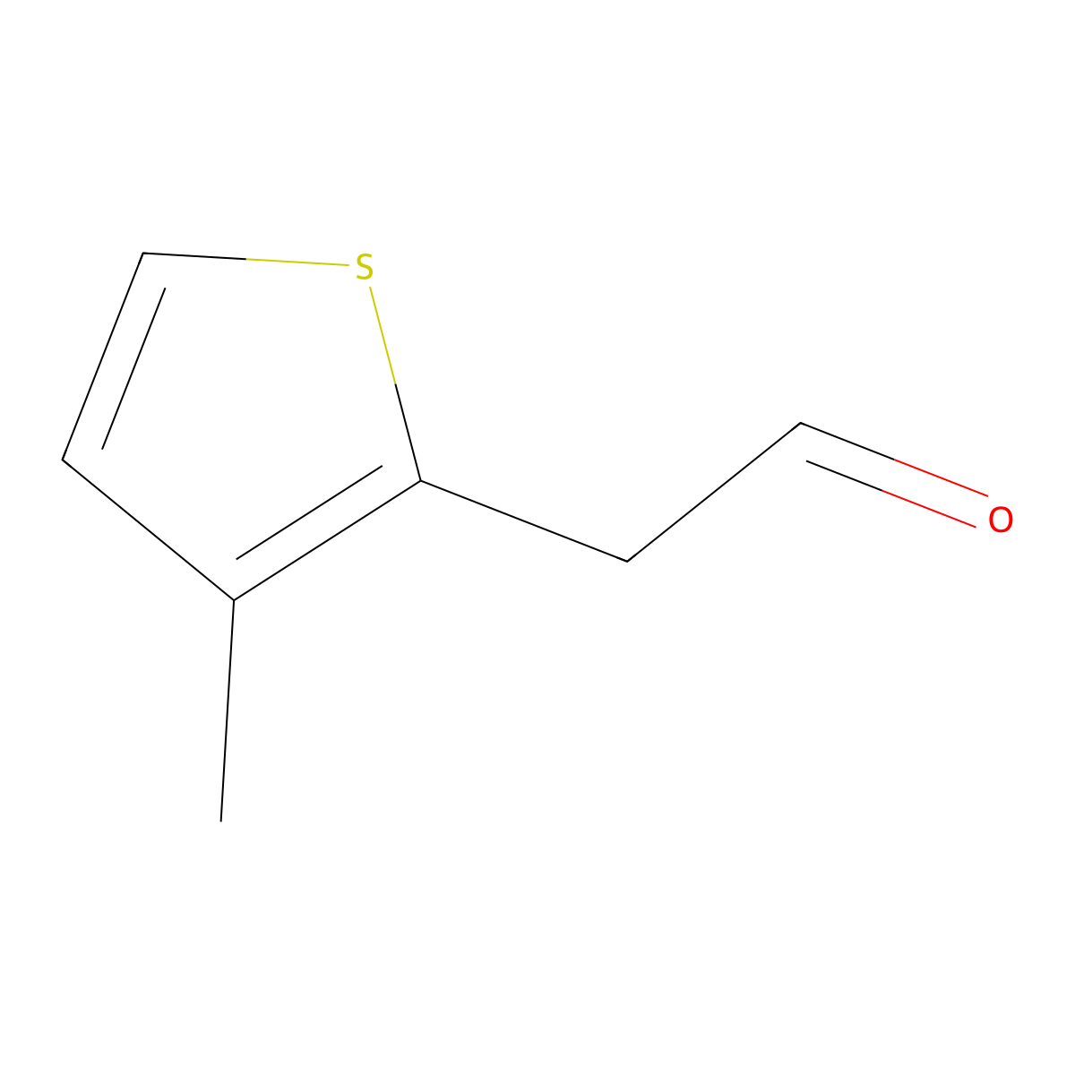 2-(3-Methylthiophen-2-yl)acetaldehyde molecular structure, CAS 1344058-53-2