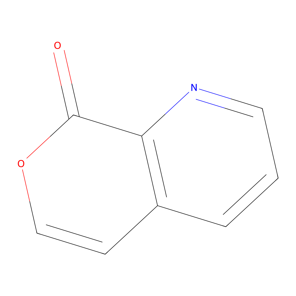 8H-pyrano[3,4-b]pyridin-8-one molecular structure, CAS 134407-96-8