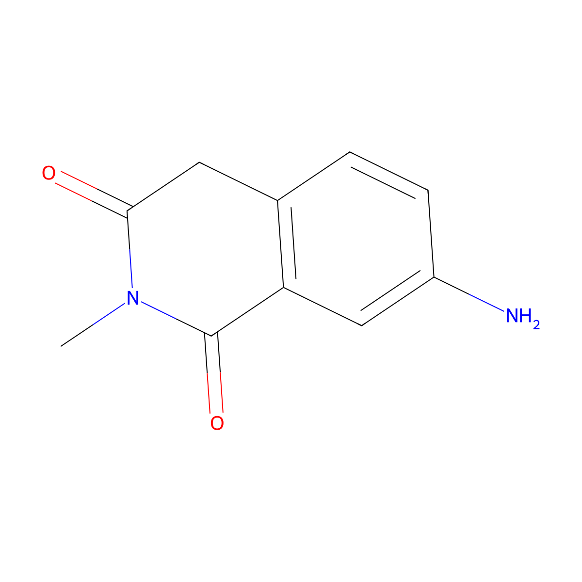 7-Amino-2-methyl-1,2,3,4-tetrahydroisoquinoline-1,3-dione molecular structure, CAS 1344117-38-9